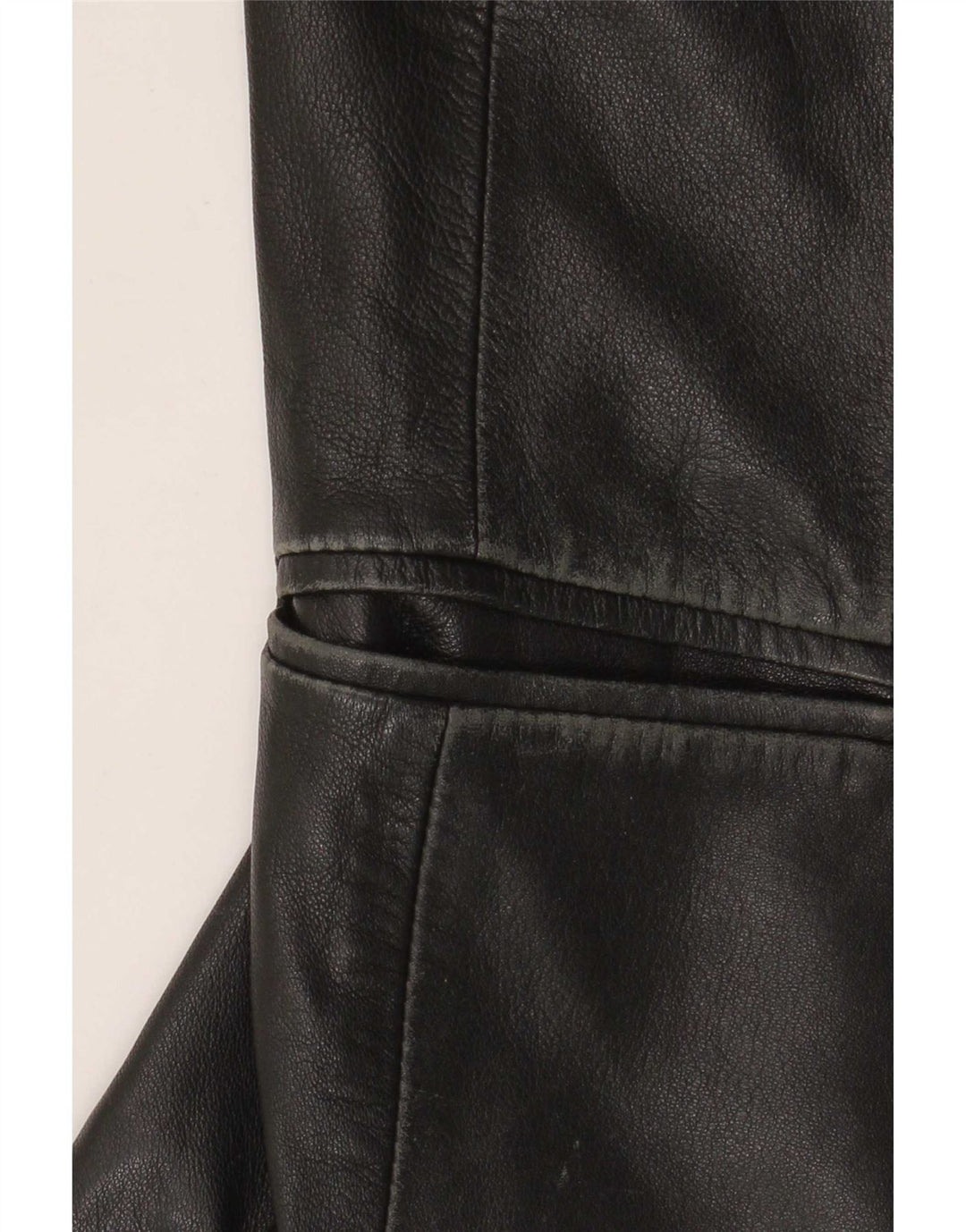 International Concepts Veste en cuir pour femme US 6 Medium Noir