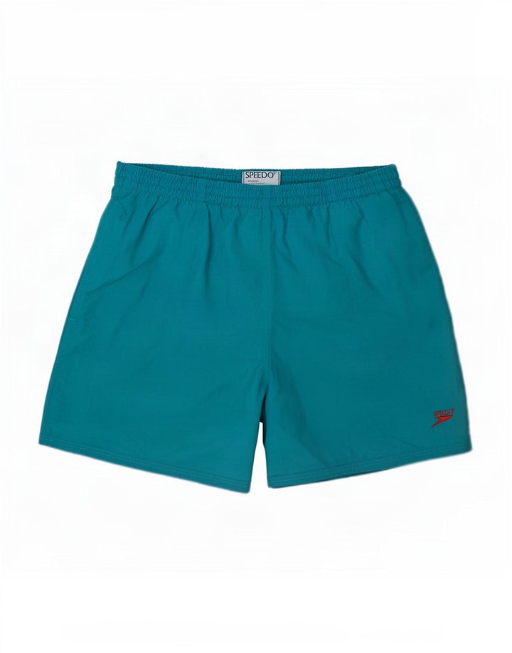 Speedo Short de Bain Homme Nylon Bleu Moyen