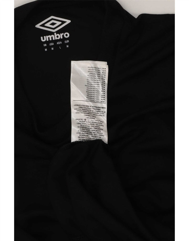 Umbro T-Shirt Homme Noir Moyen Polyester