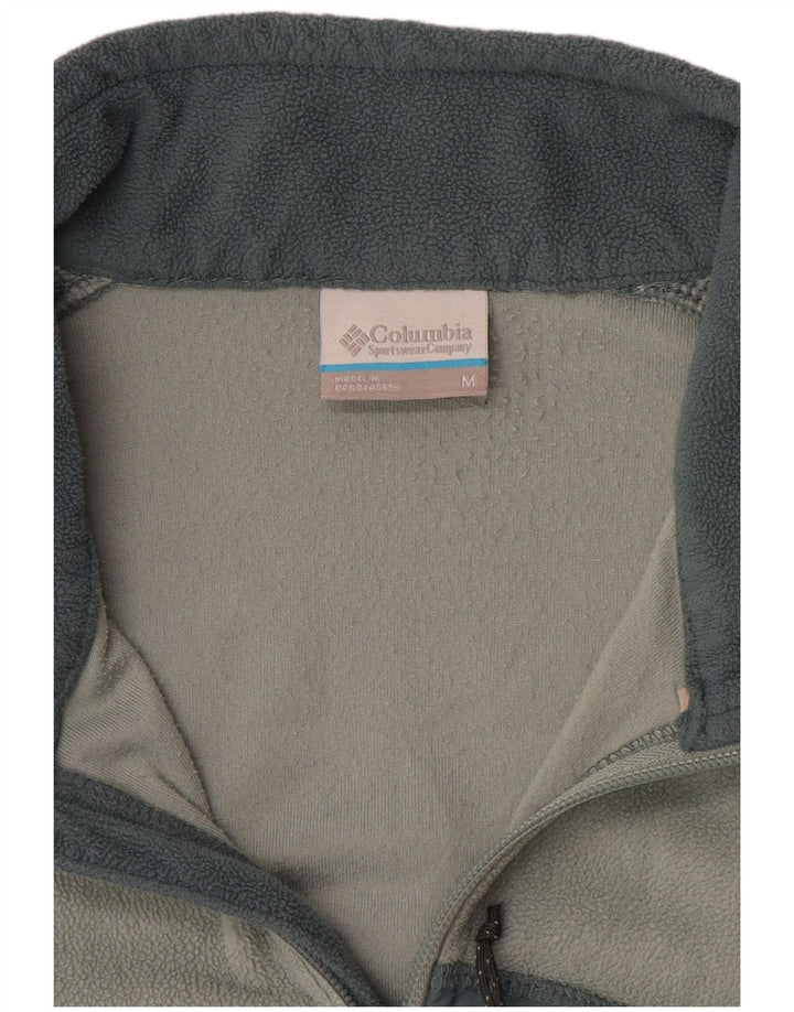 Columbia Veste polaire pour femme UK 14 Medium Green Colourblock