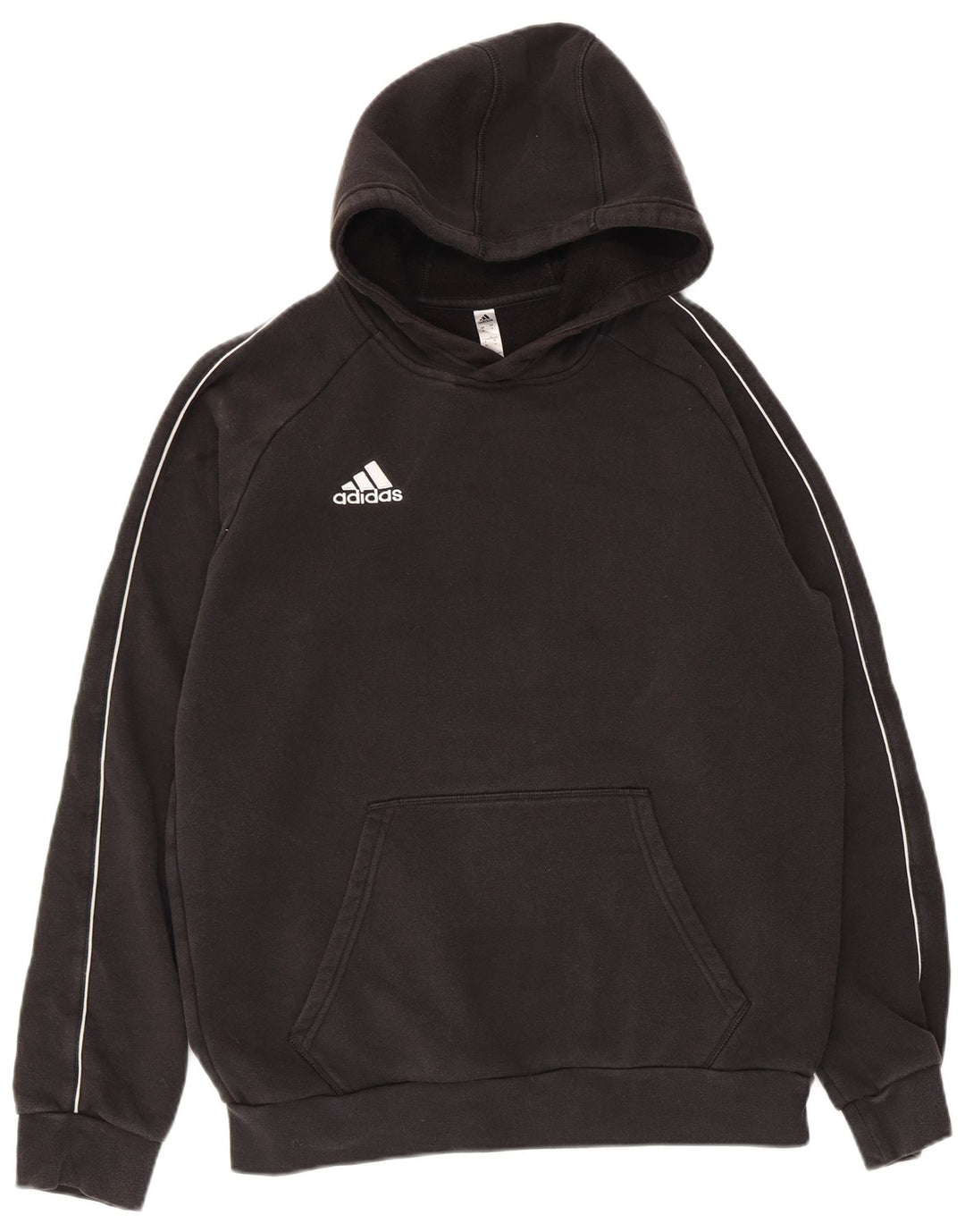 Adidas Pull à capuche pour homme en coton noir moyen