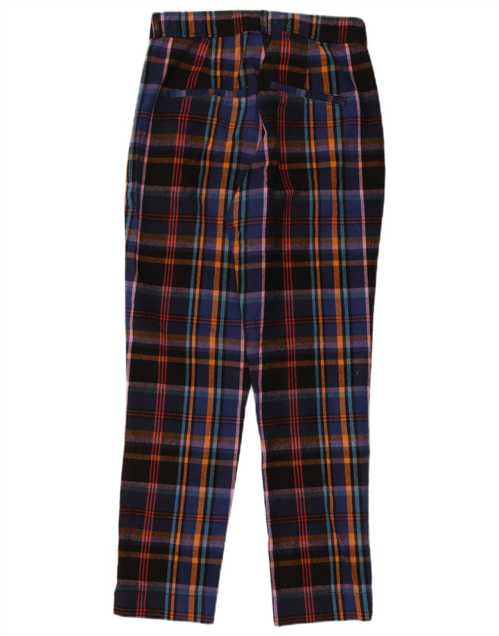 Hollister Pantalon court pour femme Small W27 L25 à carreaux multicolores