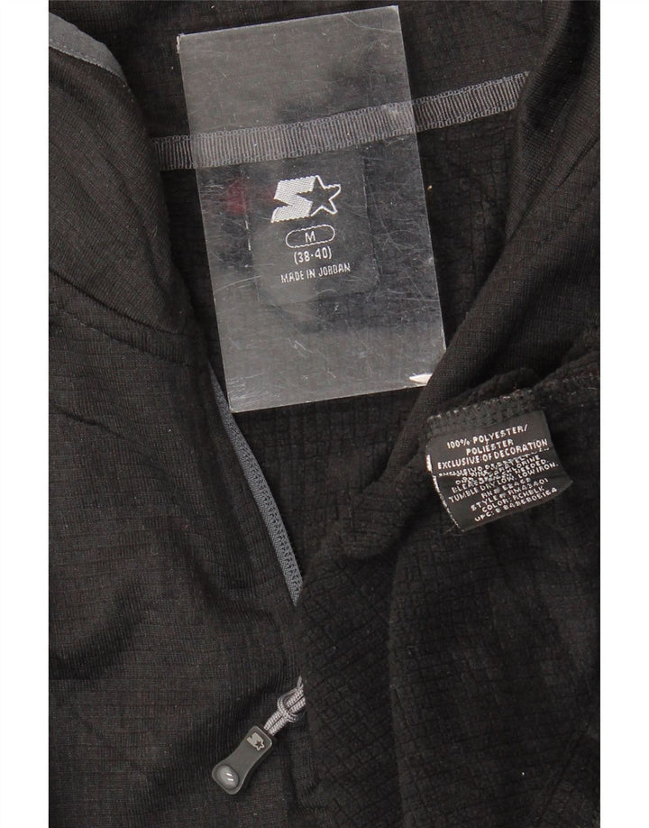 Starter Pull à col zippé pour homme UK 38/40 Noir moyen