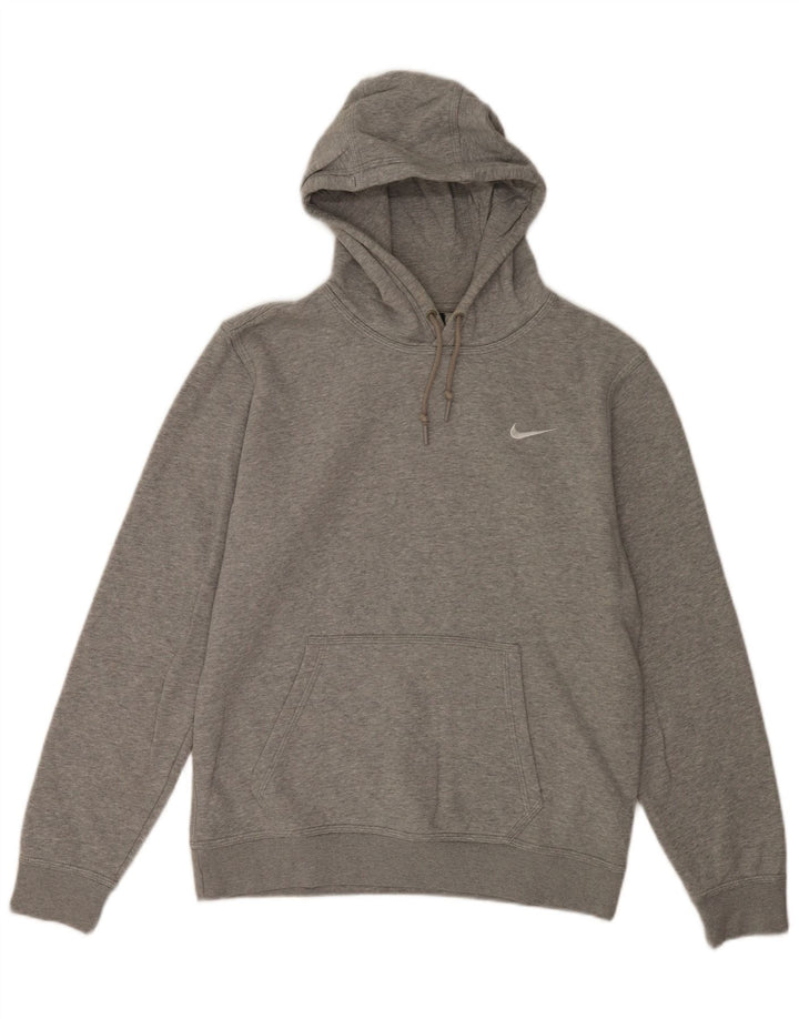 Nike Pull à capuche en coton gris moyen pour homme