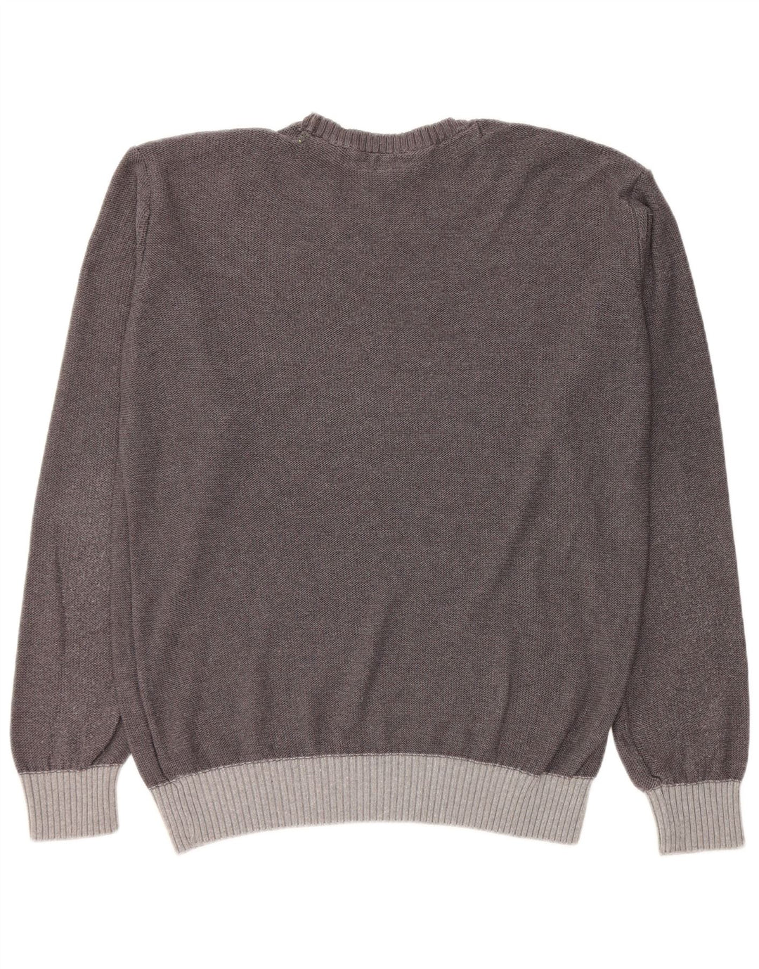 CHIEMSEE Pull à col rond pour homme en coton color block gris moyen
