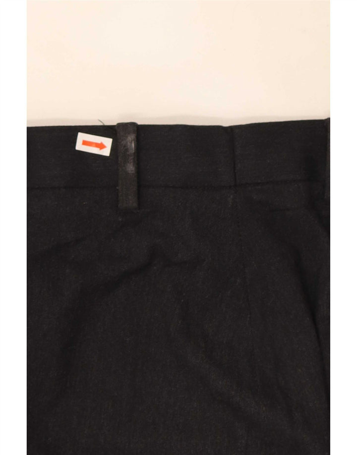 Marks & Spencer Pantalon chino coupe classique pour homme W38 L29 Noir Polyester