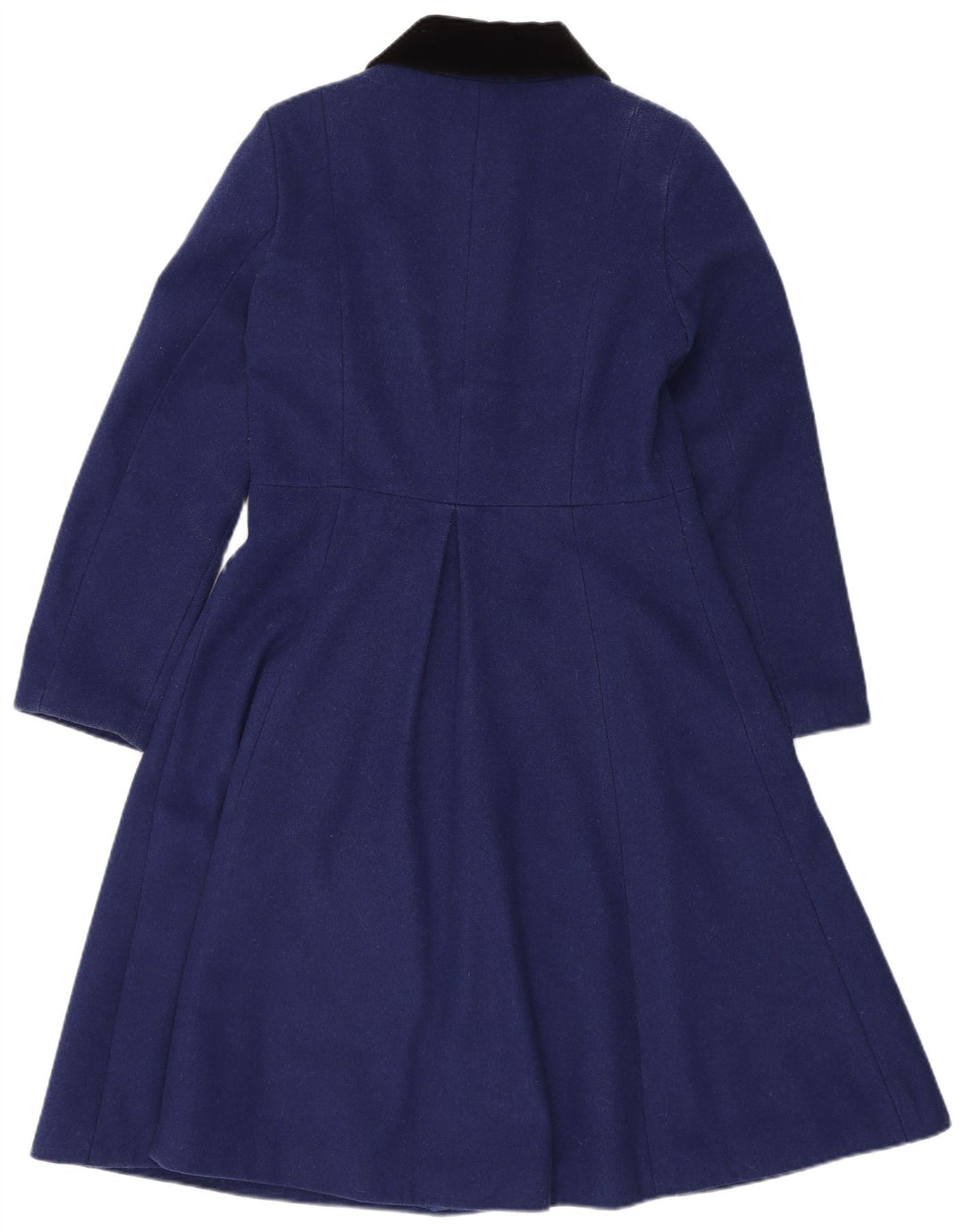 Monsoon Pardessus Femme UK 10 Petit Bleu Colorblock
