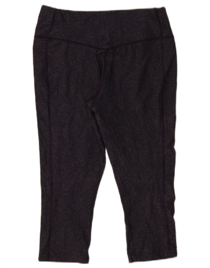 Nike Legging Capri Dri Fit pour femme UK 14 Large Bleu marine Polyester