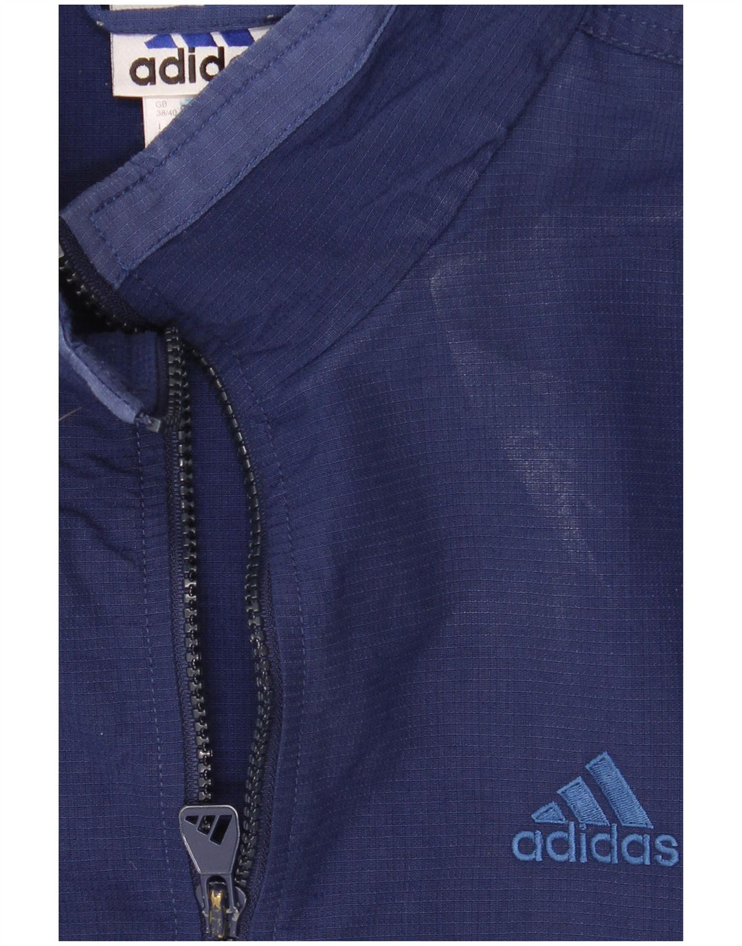 Adidas Veste de survêtement pour homme UK 38/40 Bleu marine moyen Colourblock