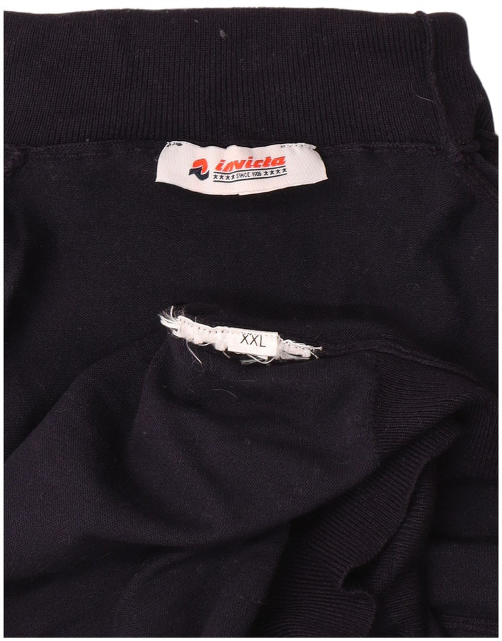 Invicta Pull col roulé pour femme 2XL Bleu marine