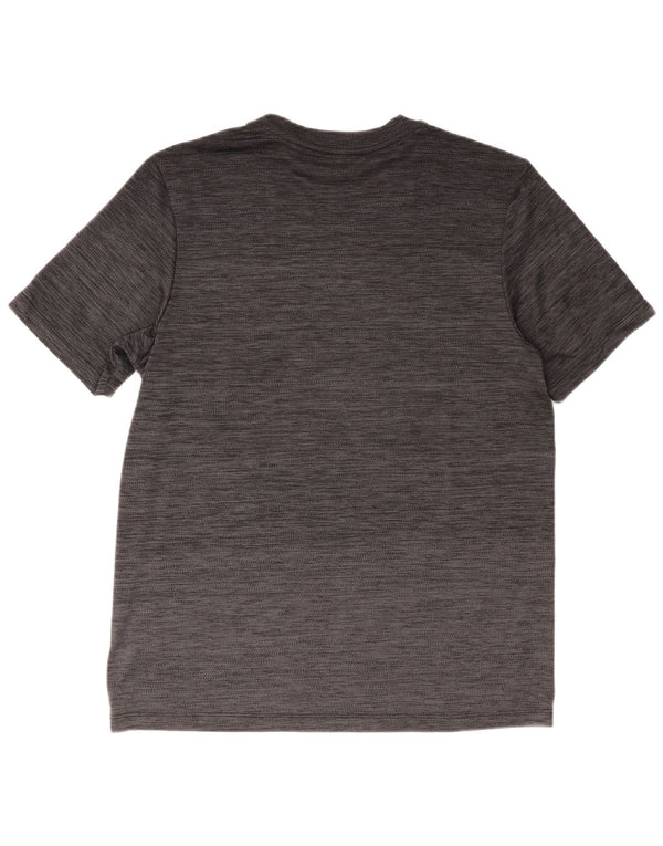 Adidas T-Shirt Homme Gris Moyen Moucheté Polyester