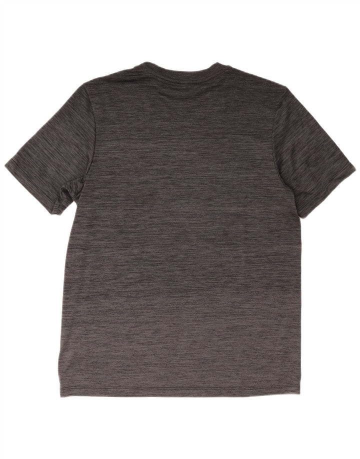 Adidas T-Shirt Homme Gris Moyen Moucheté Polyester
