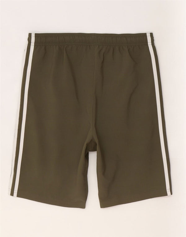 Adidas Short de Sport Garçon 13-14 Ans Kaki Polyester