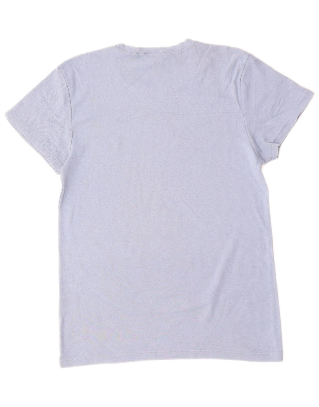 RALPH LAUREN T-Shirt Femme Top UK 18 XL Bleu Coton