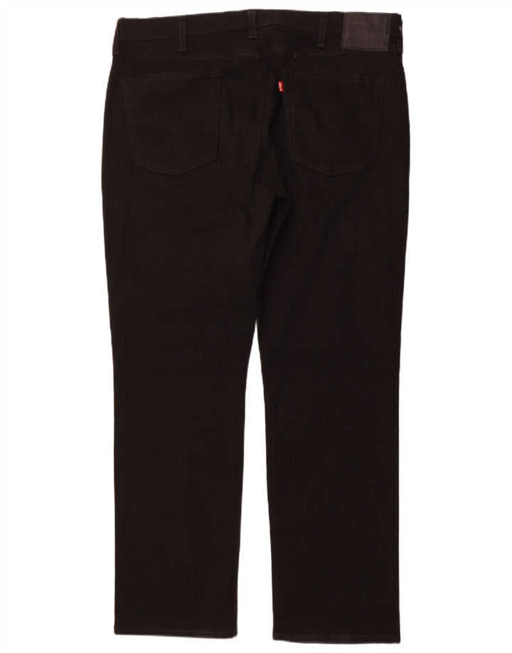 LEVI'S Jean Droit 514 Homme W38 L32 Noir Coton