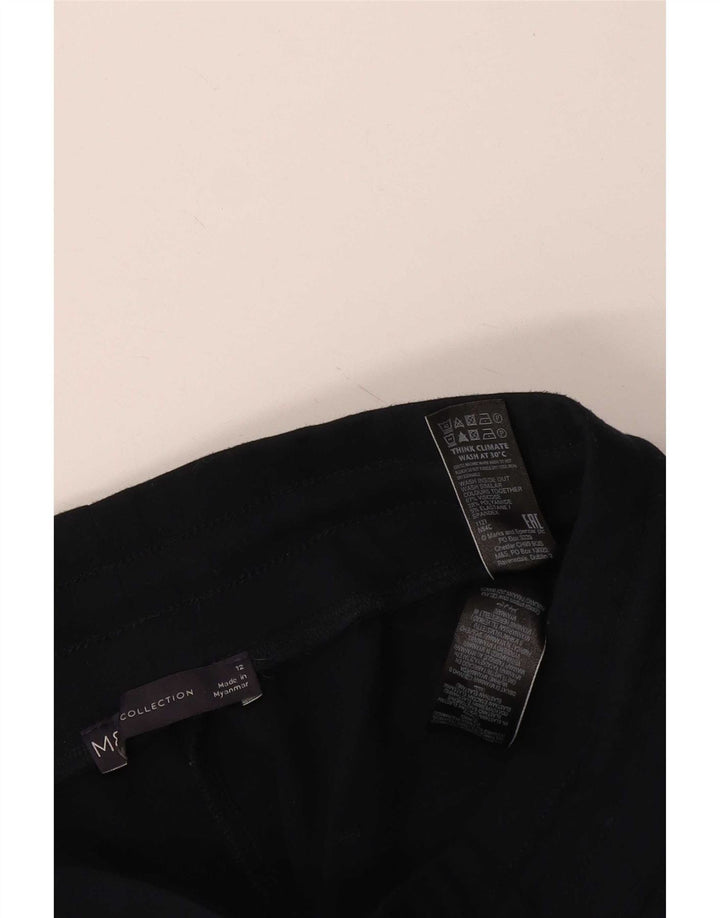 Marks & Spencer Pantalon de survêtement pour femme UK 12 Bleu marine moyen