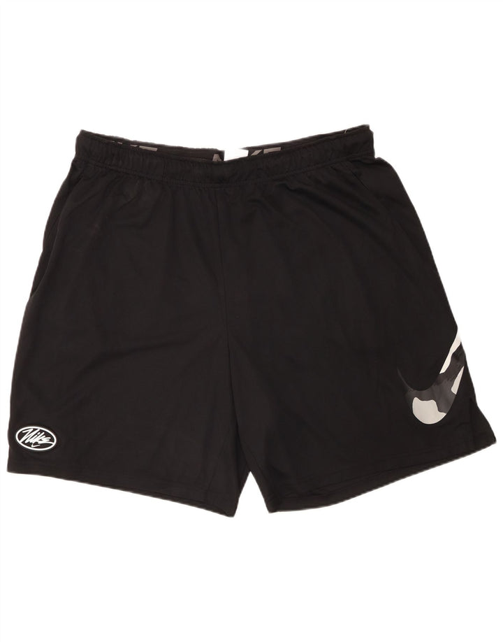 Nike Short de sport Dri Fit Graphic pour homme 2XL Noir Polyester