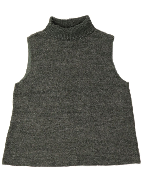 Zara Womens Vest Débardeur UK 14 Large Vert
