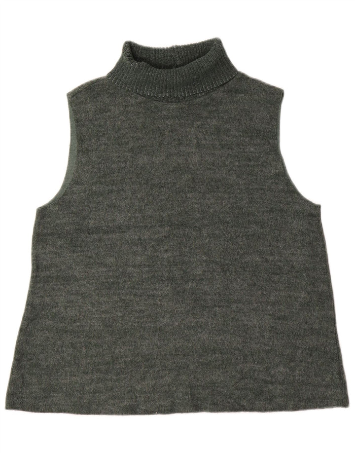 Zara Womens Vest Débardeur UK 14 Large Vert