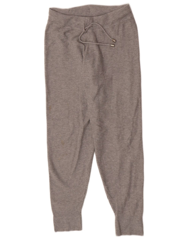 Marks & Spencer Pantalon de survêtement pour femme Joggers UK 8 Small Gris Viscose