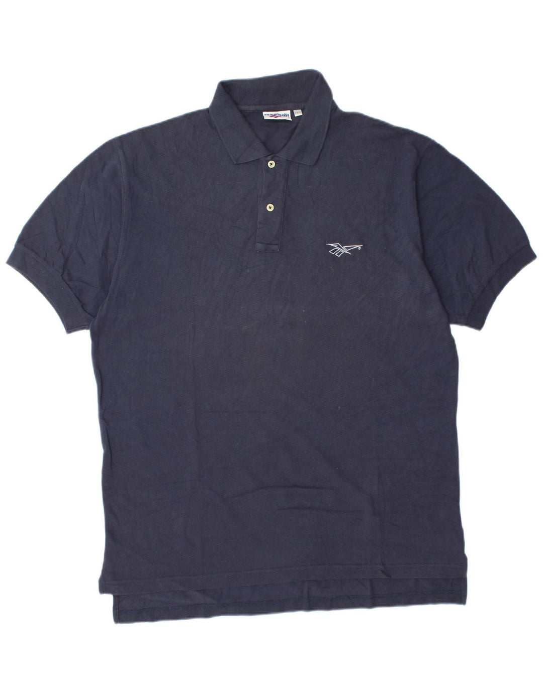 Reebok Polo Homme Grand Bleu Marine Coton