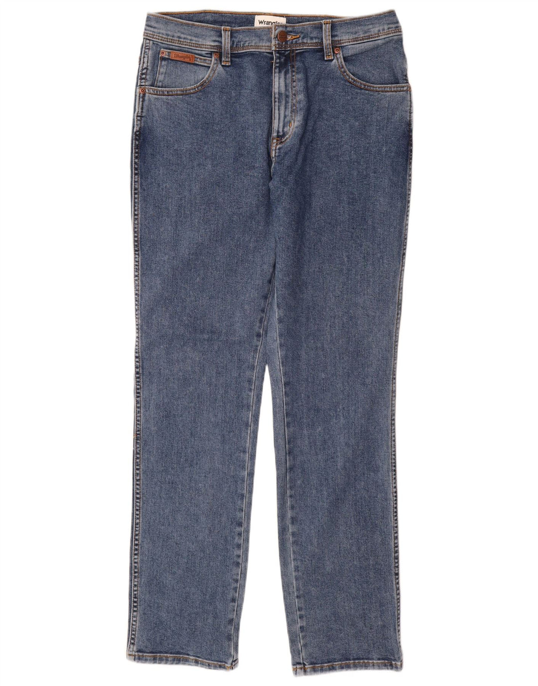 Wrangler Jean Slim Texas Homme W32 L32 Bleu Coton