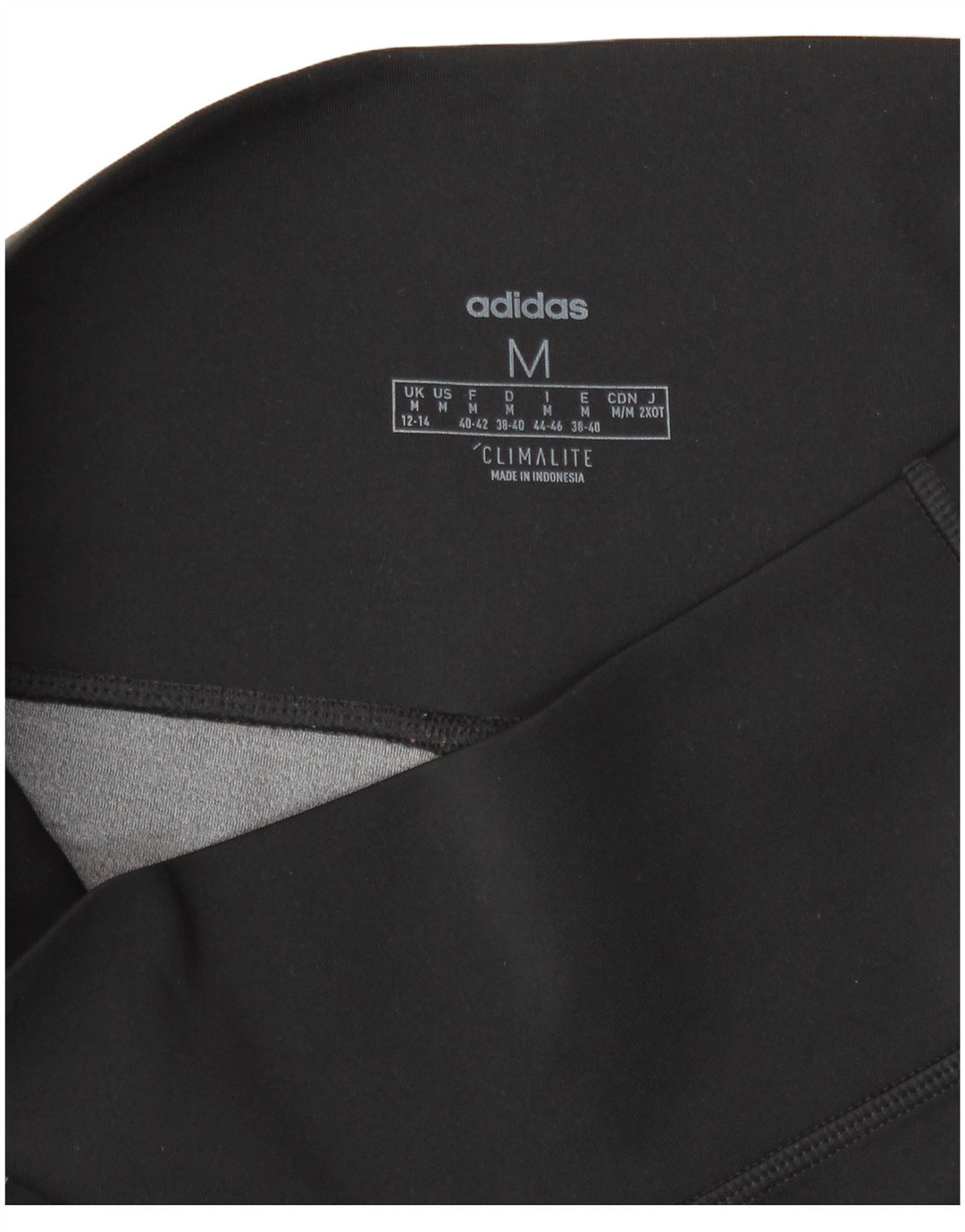 ADIDAS Womens Climalite Leggings UK 12/14 Medium  Multicoloured