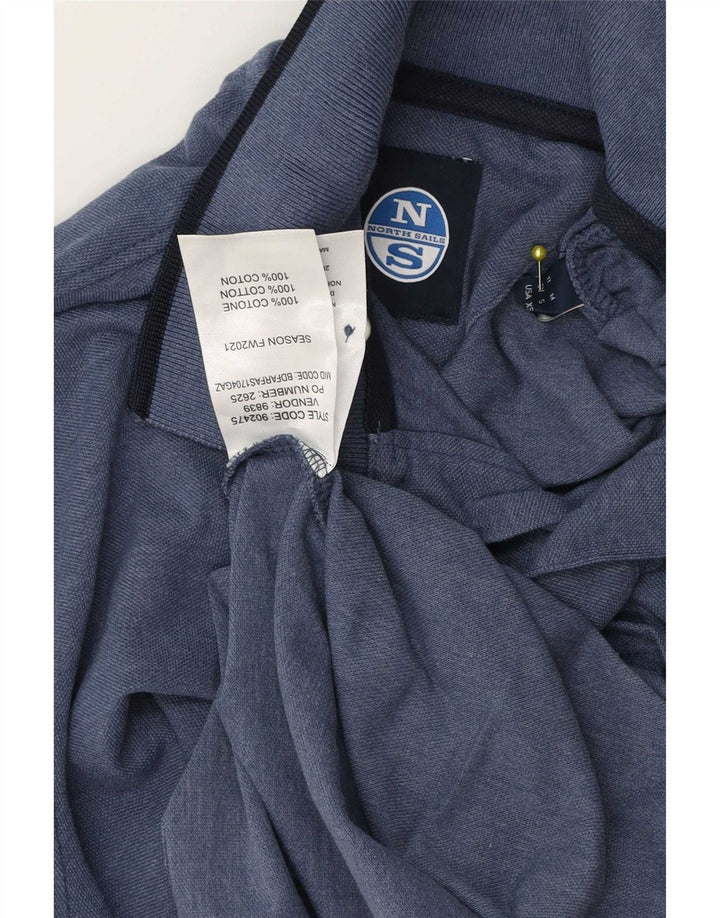 Polo Homme North Sails Coton Rayé Bleu Marine Moyen