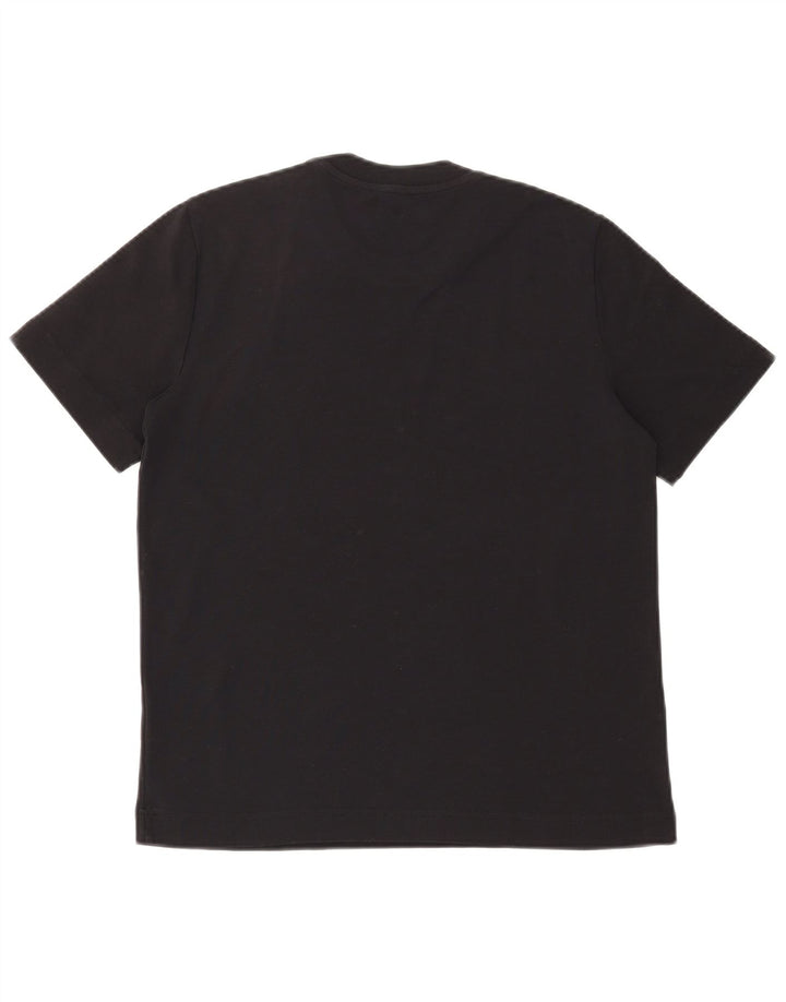 MASSIMO DUTTI T-Shirt Homme Noir Moyen