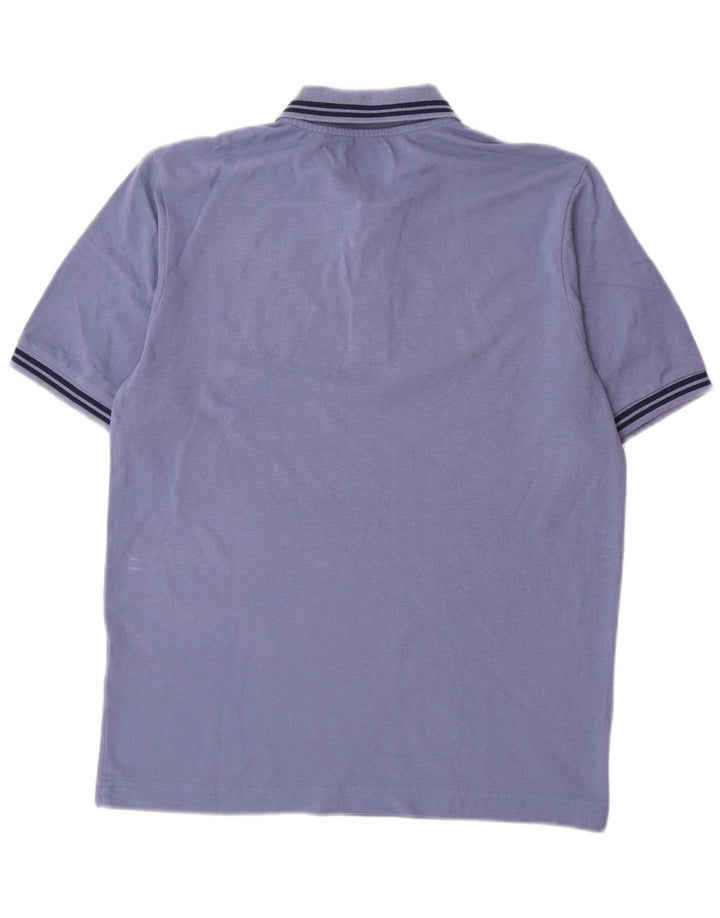 Kappa Polo Homme Bleu Moyen Coton
