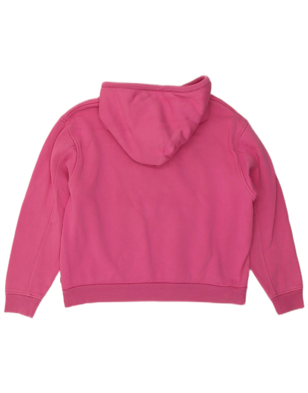 LEVI'S Pull à capuche surdimensionné pour femme UK 6 XS Rose Coton
