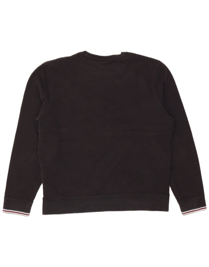 Fila Sweat-Shirt Homme Noir Moyen Coton