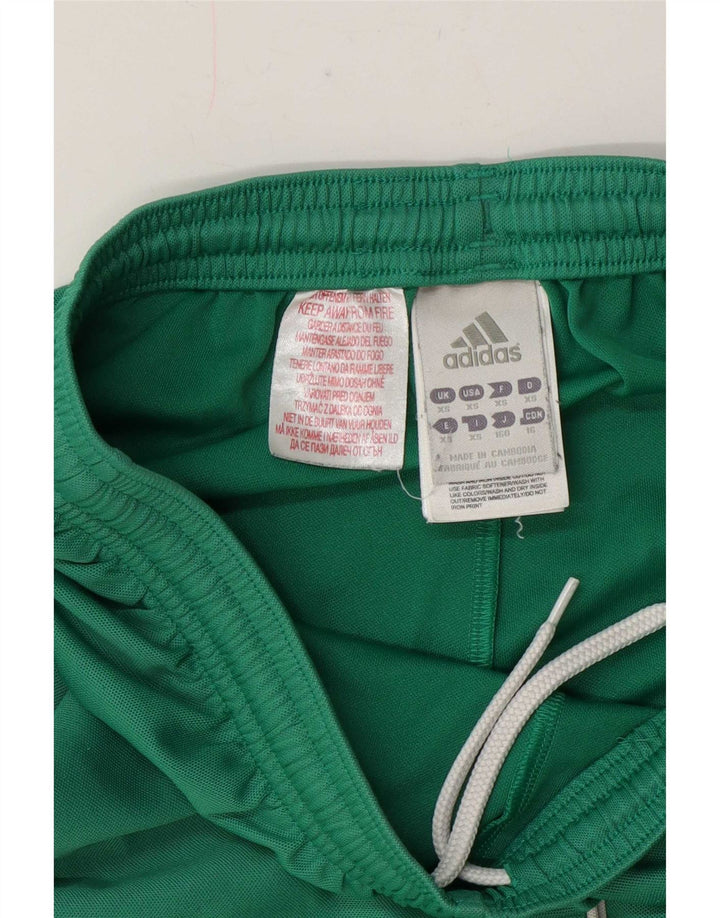 Adidas Hommes Climalite Sport Shorts XS Vert Polyester