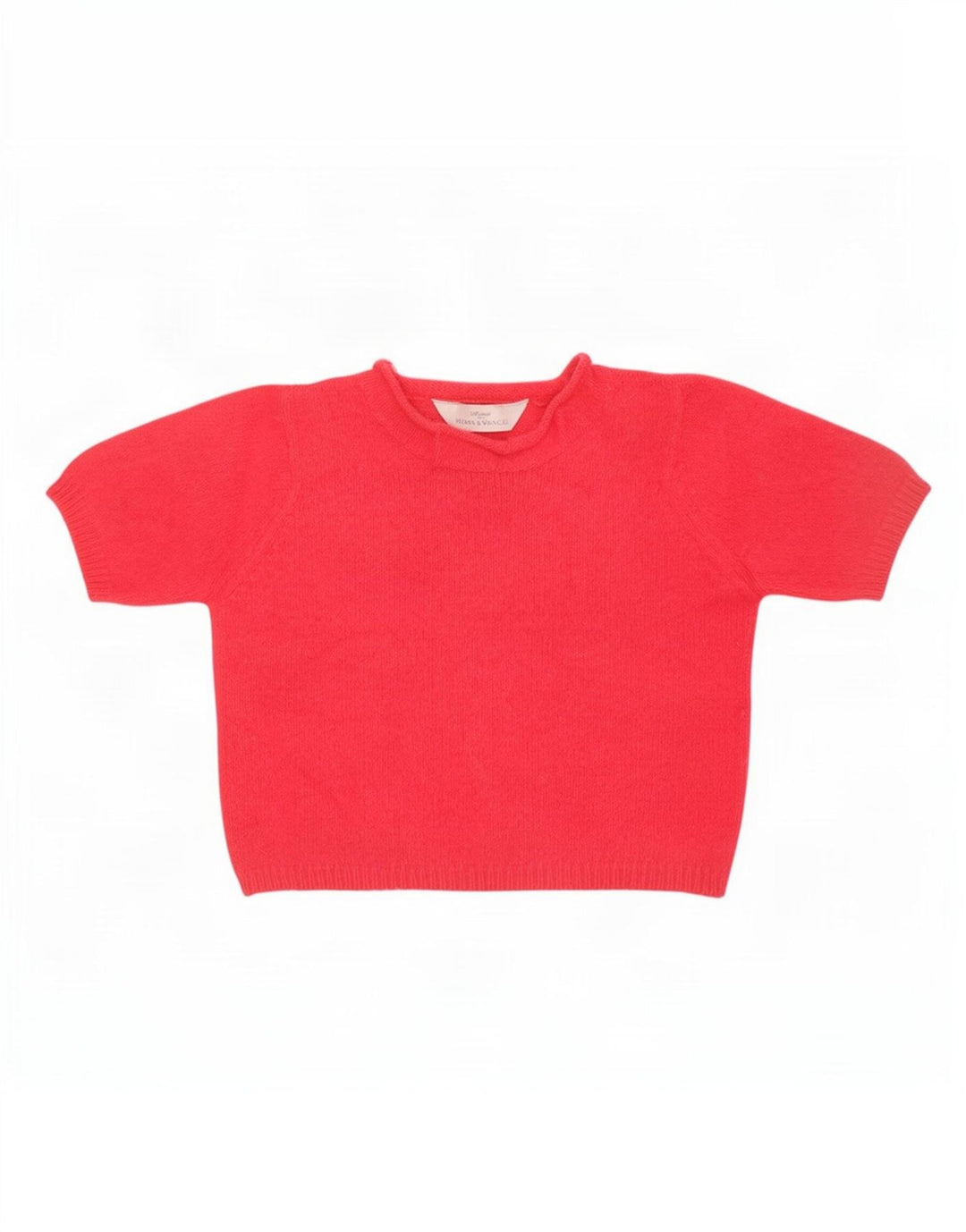 Marks & Spencer Pull court à col roulé pour femme UK 10 Petit Rose