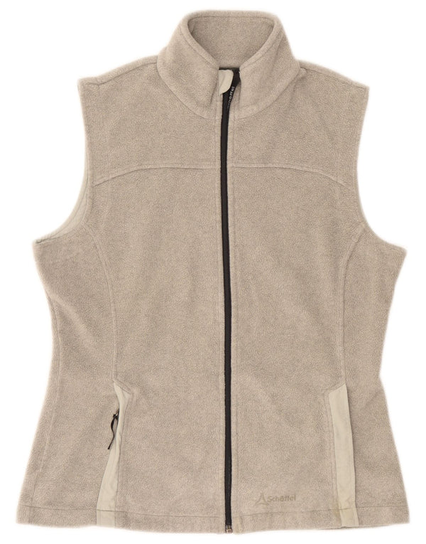 Schoffel Womens Fleece Gilet EU 40 Medium Grey Polyester
