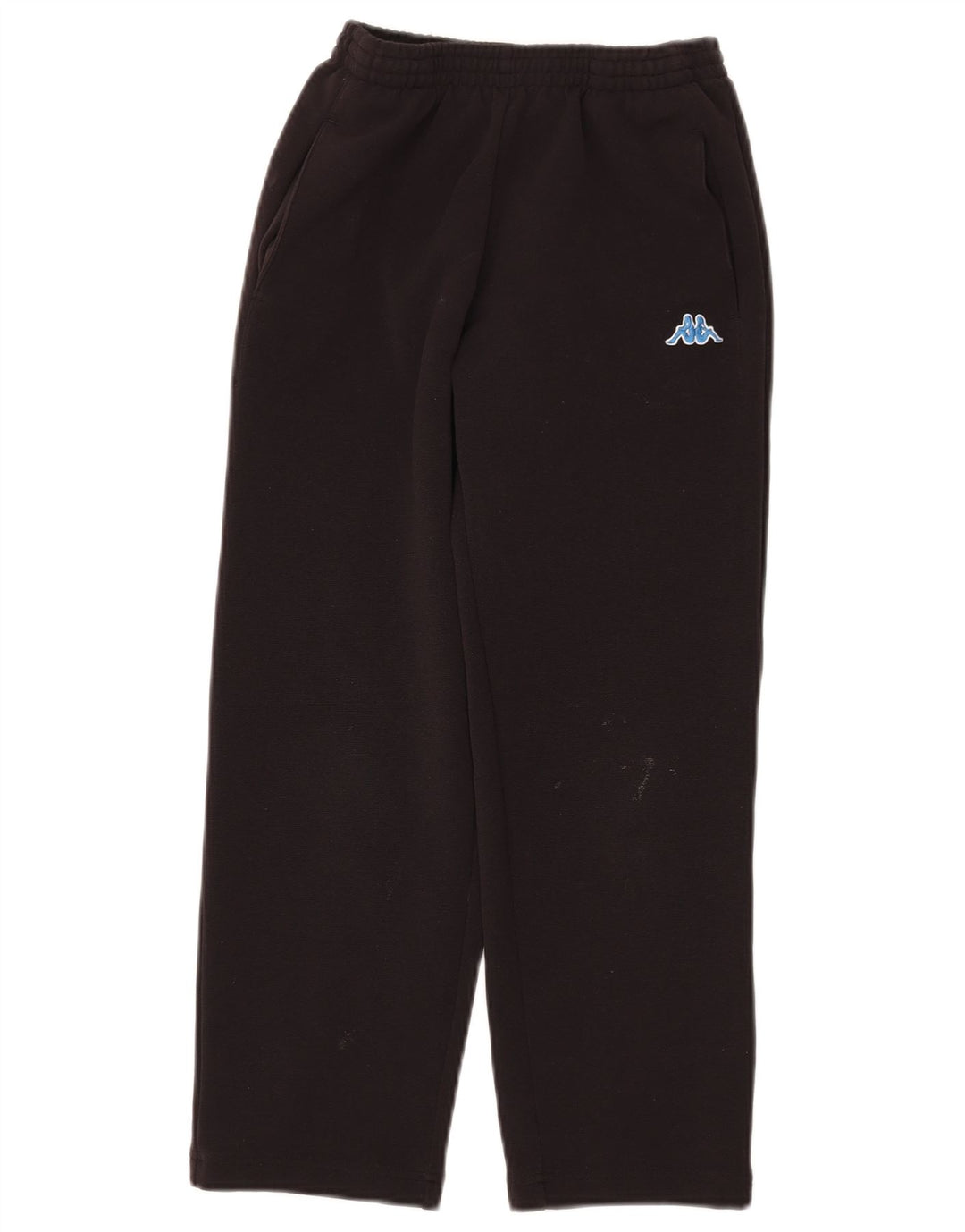 KAPPA Boys Tracksuit Trousers 7-8 Years  Black Polyester