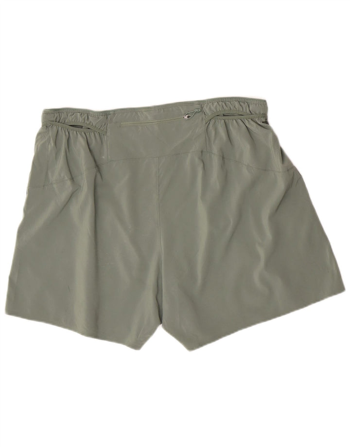 Patagonia Short de sport pour femme UK 14 Large Kaki Polyester