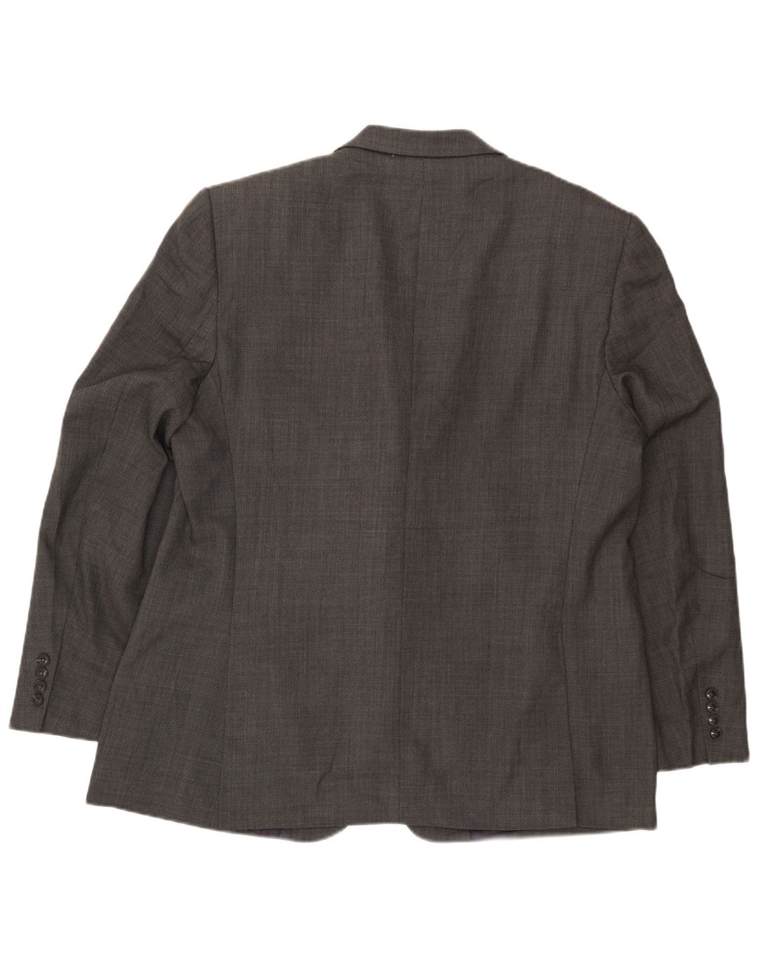 Marks & Spencer Veste Blazer 2 Boutons Homme UK 46 XL Laine Grise