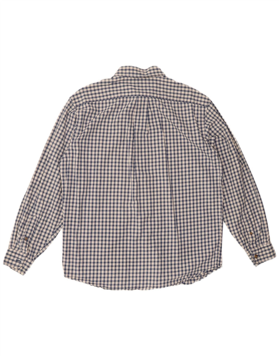 Eddie Bauer Chemise en flanelle pour homme en coton à carreaux bleu moyen