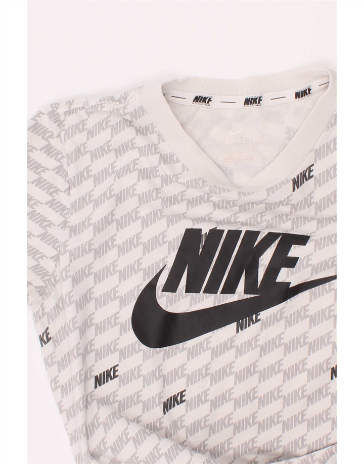 Nike T-shirt graphique pour garçon 10-11 ans Blanc moyen