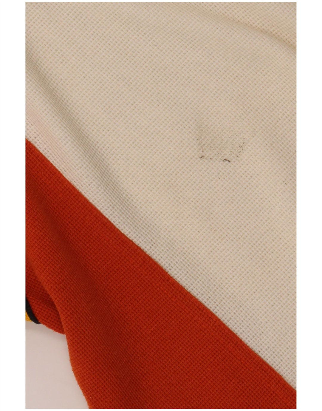 LOTTO Polo Homme UK 36/38 Petit Blanc Colorblock Polyester