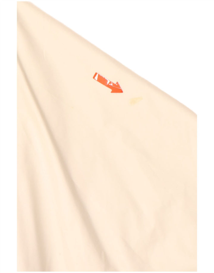 K-WAY Veste de pluie à capuche 2000 pour homme UK 44 2XL Blanc Colorblock Polyamide