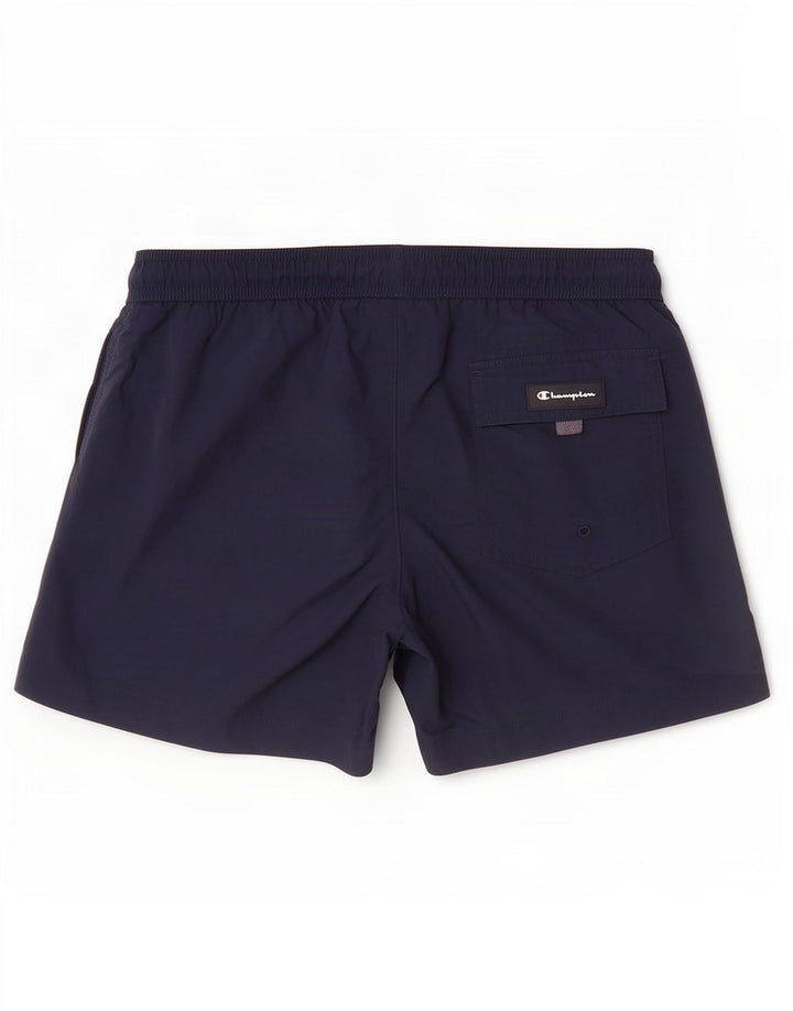 Champion Short de Bain Homme Bleu Marine Moyen Polyamide