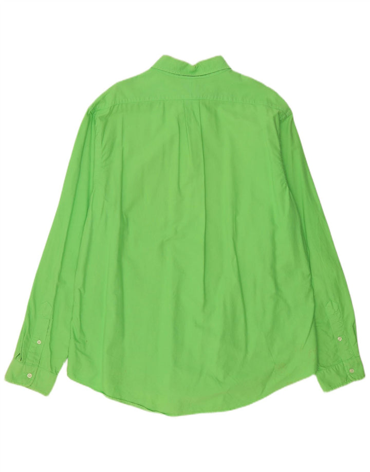 Ralph Lauren Chemise sur mesure pour homme 2XL en coton vert