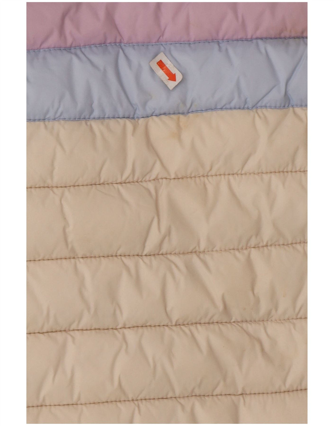 JOULES Veste matelassée à capuche pour fille 7-8 ans Blanc cassé Colourblock