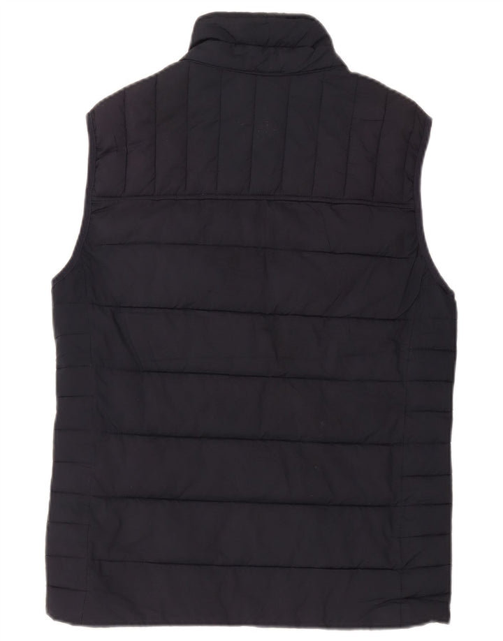 Joules Gilet rembourré surdimensionné pour femme UK 10 Small Bleu marine Polyester