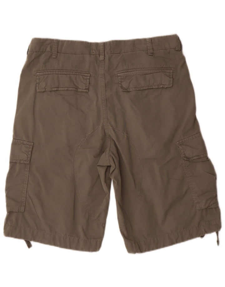 Jack & Jones Short Cargo Homme Petit W29 Kaki Coton