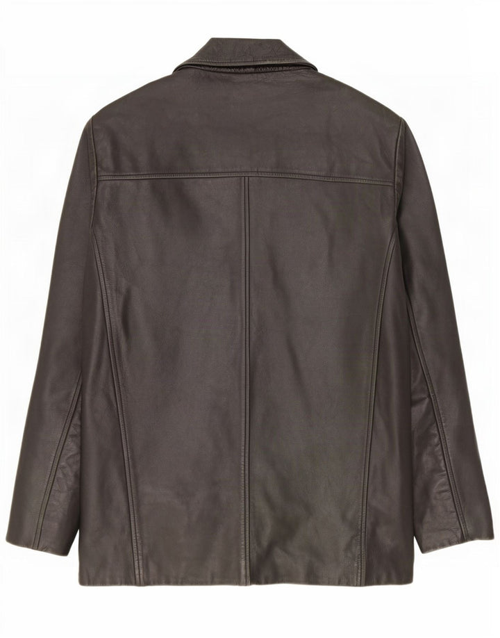 MONTANA Veste en cuir pour homme UK 44 2XL Noir