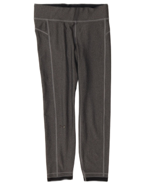 Under Armour Legging court pour femme UK 4 XS Gris Polyester