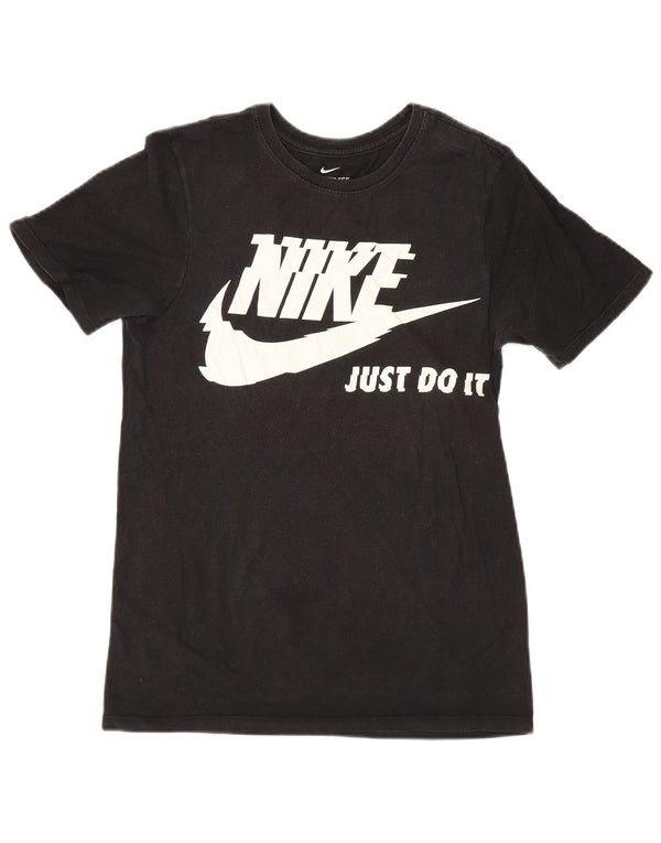Nike Mens Athletic Fit Graphic T-Shirt Top XS Noir Coton